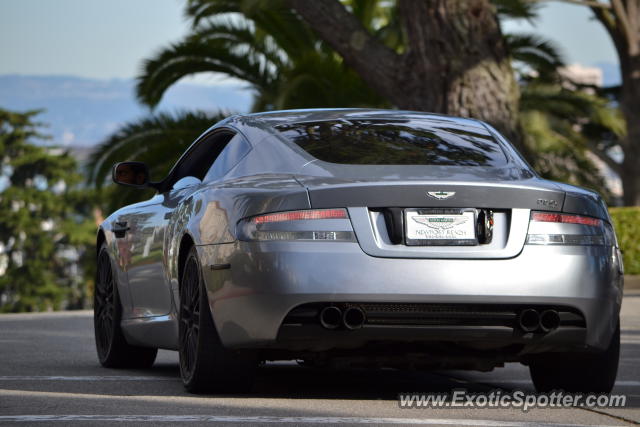 Aston Martin DB9 spotted in San Francisco, California