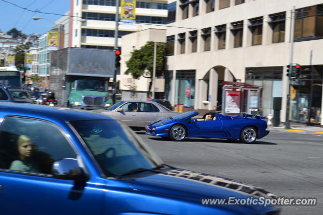 Lamborghini Diablo spotted in San Francisco, California