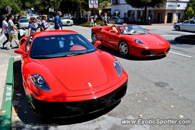 Ferrari F430 spotted in Carmel, California