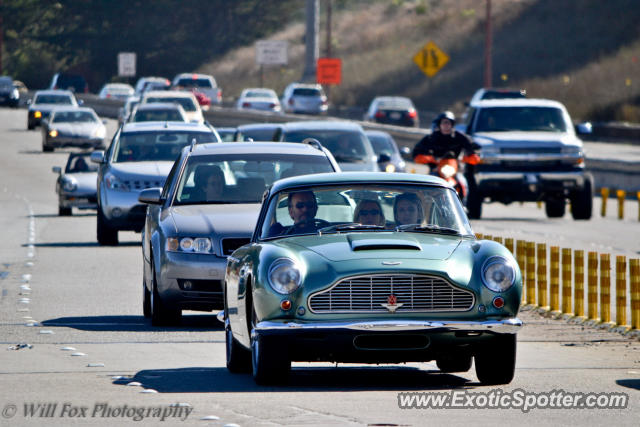Aston Martin DB5 spotted in San Francisco, California