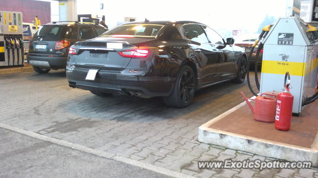 Maserati Quattroporte spotted in Bergamo, Italy
