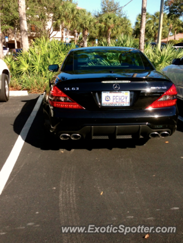 Mercedes SL 65 AMG spotted in Naples, Florida