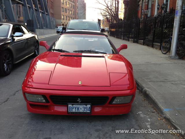 Ferrari 348 spotted in Toronto, Canada