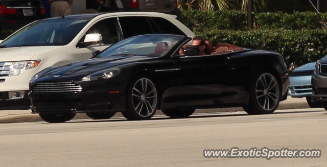 Aston Martin DBS spotted in Naples, Florida