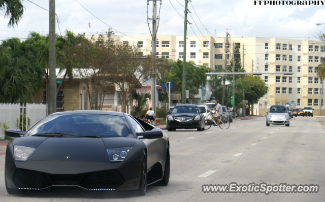 Lamborghini Murcielago spotted in Miami, Florida