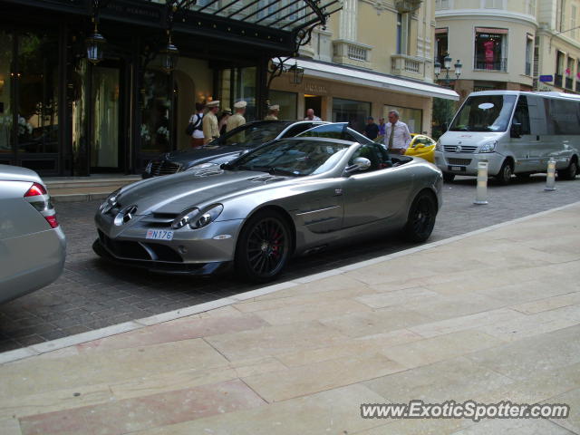 Mercedes SLR spotted in Monte Carlo, Monaco