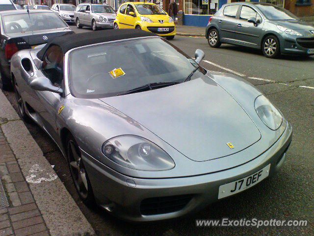 Ferrari 360 Modena spotted in London, United Kingdom