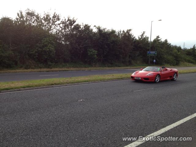 Ferrari 360 Modena spotted in Belfast, United Kingdom