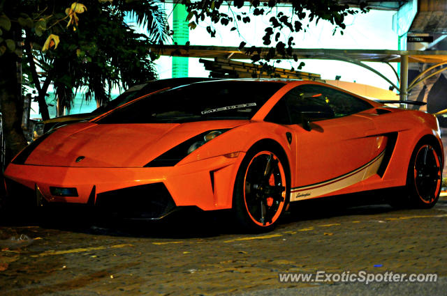 Lamborghini Gallardo spotted in Bukit Bintang KL, Malaysia