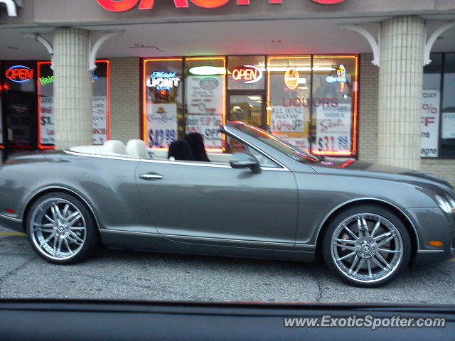 Bentley Continental spotted in Destin, Florida