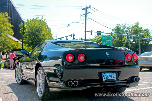 Ferrari 575M spotted in Greenwich, Connecticut
