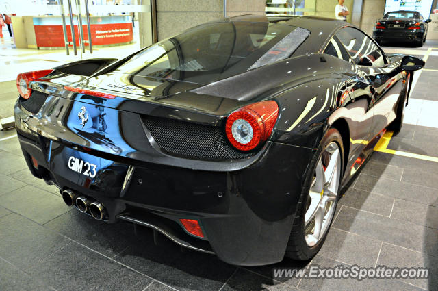 Ferrari 458 Italia spotted in Bukit Bintang KL, Malaysia