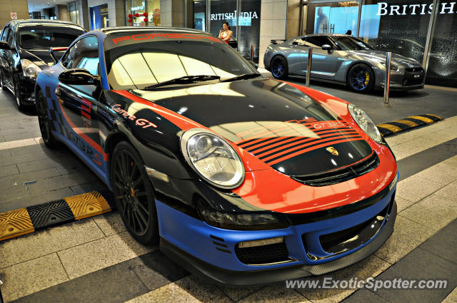 Porsche 911 GT3 spotted in Bukit Bintang KL, Malaysia