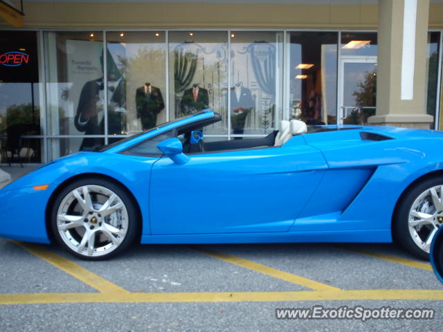 Lamborghini Gallardo spotted in Destin, Florida