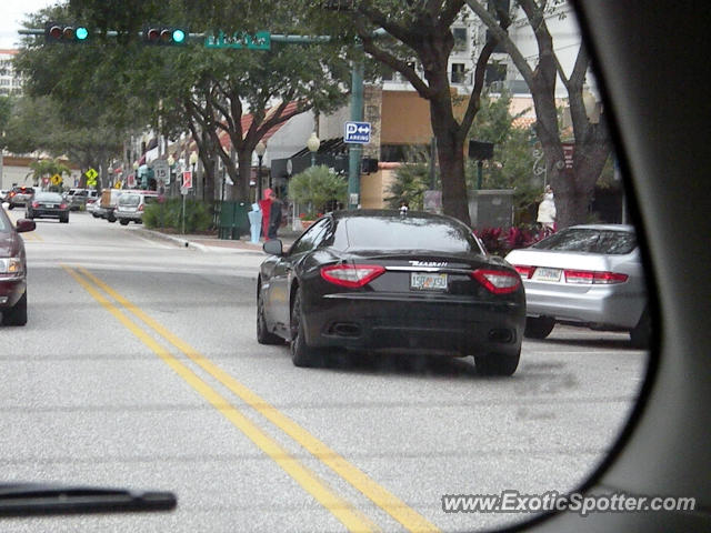 Maserati GranTurismo spotted in Sarasota, Florida