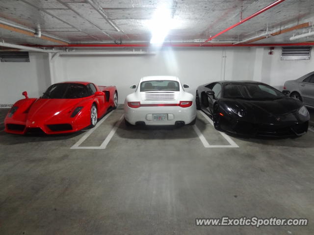 Ferrari Enzo spotted in Miami Beach, Florida