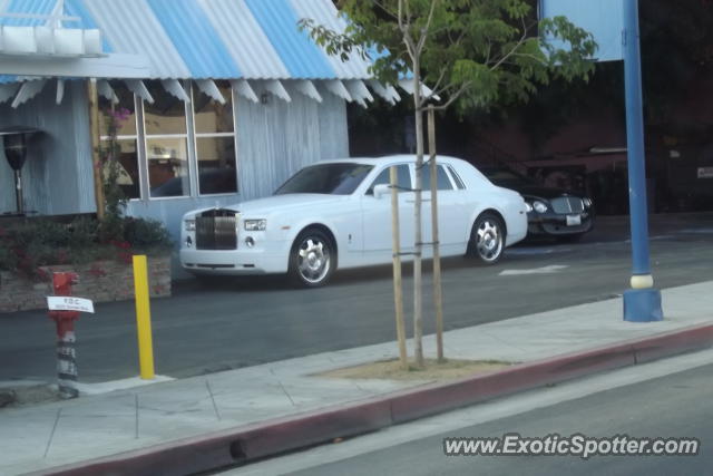 Rolls Royce Phantom spotted in Hollywood, California
