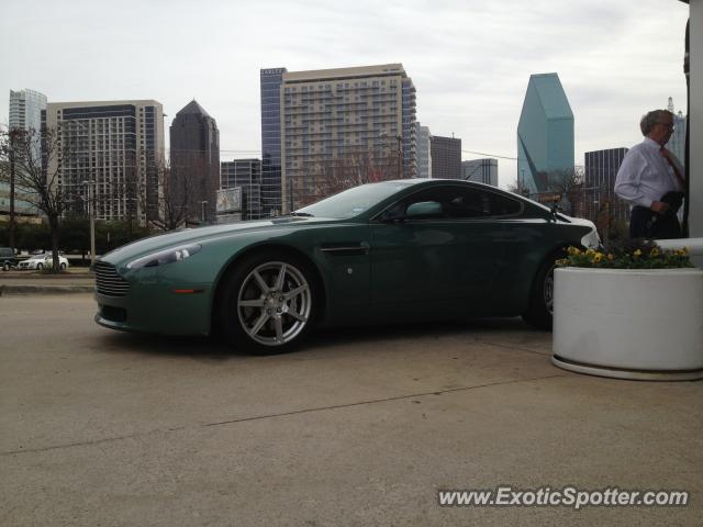 Aston Martin Vantage spotted in Dallas, Texas