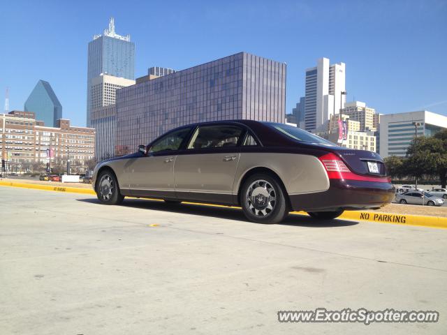 Mercedes Maybach spotted in Dallas, Texas