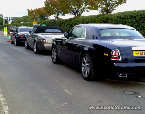 Rolls Royce Phantom spotted in Goodwood, United Kingdom