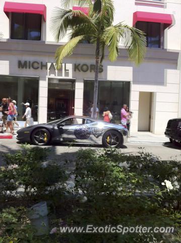 Ferrari 458 Italia spotted in Los Angeles, California