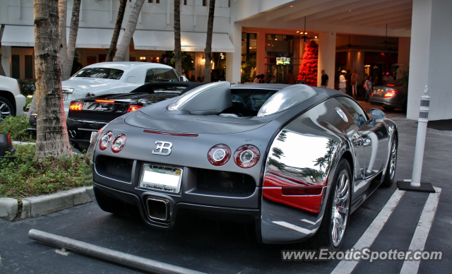 Bugatti Veyron spotted in Miami, Florida