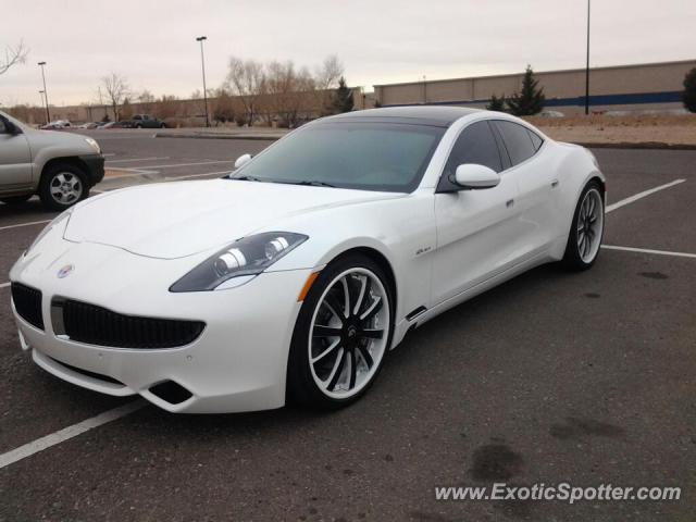 Fisker Karma spotted in Albuquerque, New Mexico