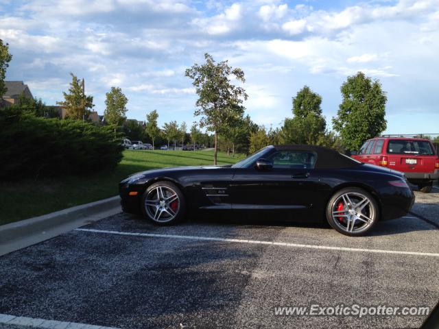 Mercedes SLS AMG spotted in Chicago, Illinois