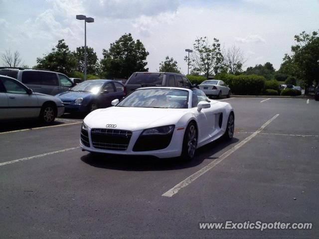 Audi R8 spotted in Carmel, Indiana