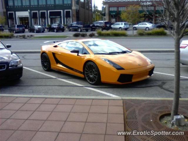 Lamborghini Gallardo spotted in Carmel, Indiana