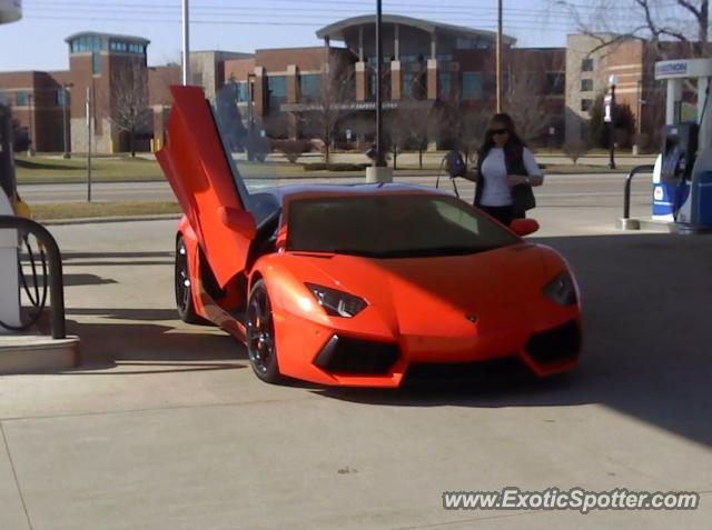Lamborghini Aventador spotted in Canton/Massillon, Ohio