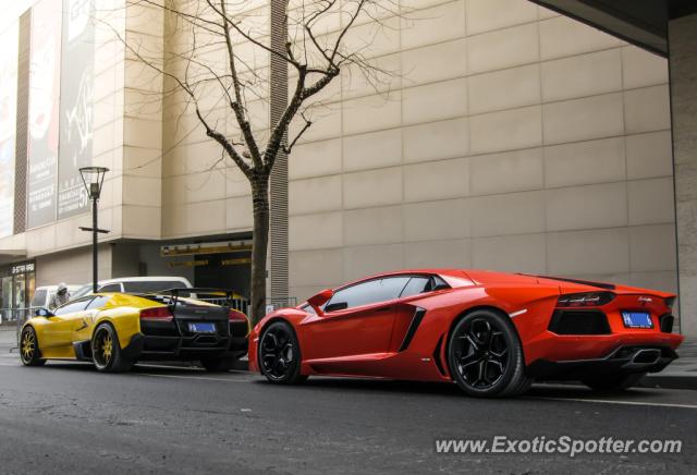 Lamborghini Murcielago spotted in Shanghai, China