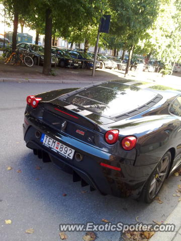 Ferrari F430 spotted in Stockholm, Sweden