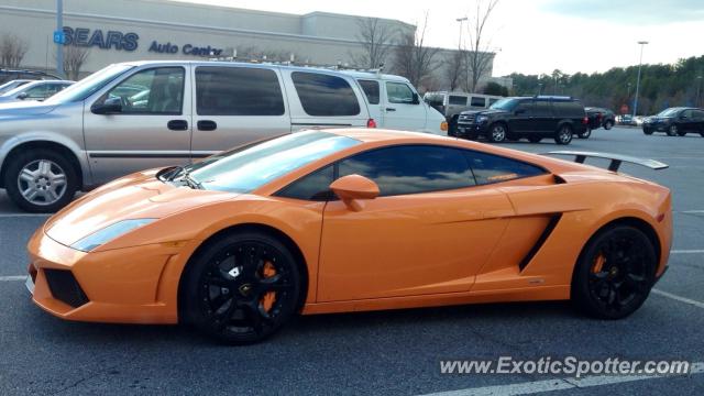 Lamborghini Gallardo spotted in Alpharetta, Georgia