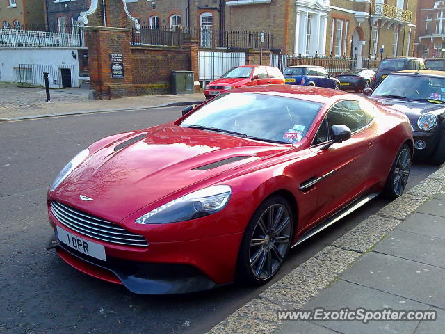 Aston Martin Vanquish spotted in London, United Kingdom