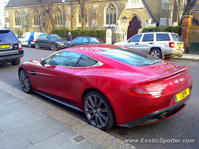 Aston Martin Vanquish spotted in London, United Kingdom