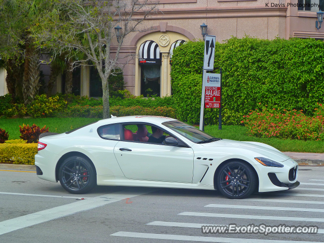 Maserati GranTurismo spotted in Boca Raton, Florida
