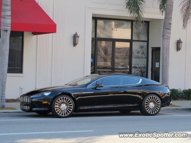Aston Martin Rapide spotted in Palm Beach, Florida