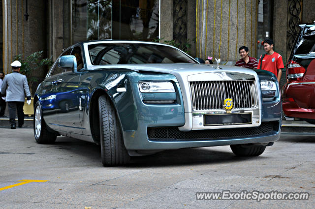 Rolls Royce Ghost spotted in Bukit Bintang KL, Malaysia