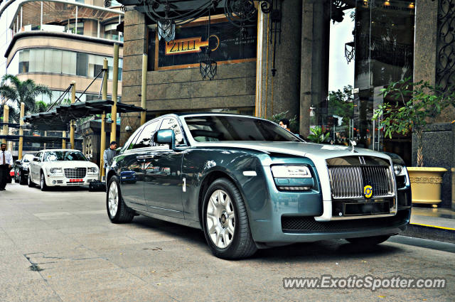 Rolls Royce Ghost spotted in Bukit Bintang KL, Malaysia