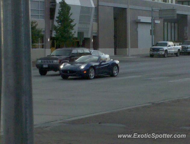 Ferrari California spotted in Lincoln, Nebraska