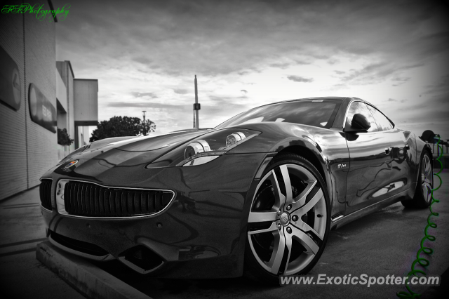 Fisker Karma spotted in Miami, Florida