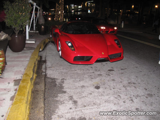 Ferrari Enzo spotted in Miami, Florida