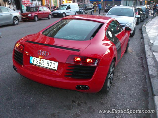 Audi R8 spotted in Trikala, Greece