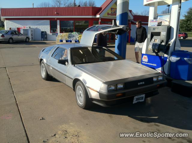 DeLorean DMC-12 spotted in Canton/Massillon, Ohio