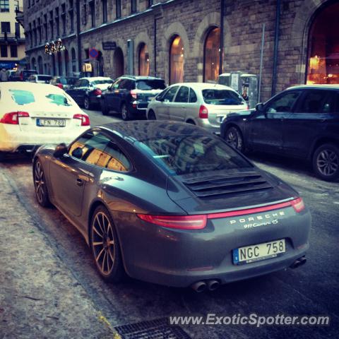 Porsche 911 spotted in Stockholm, Sweden