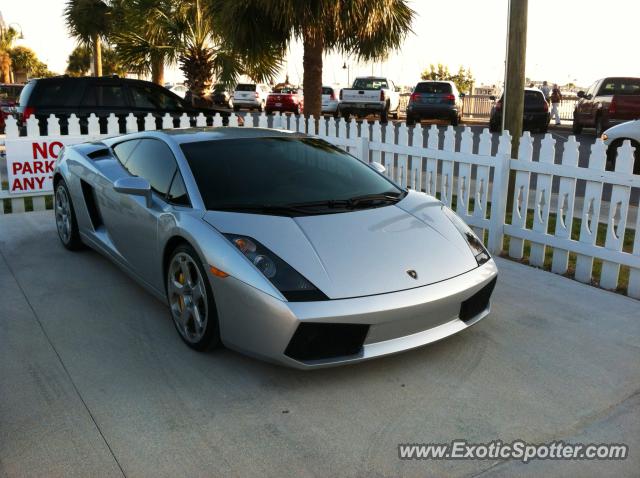 Lamborghini Gallardo spotted in Panama City, Florida