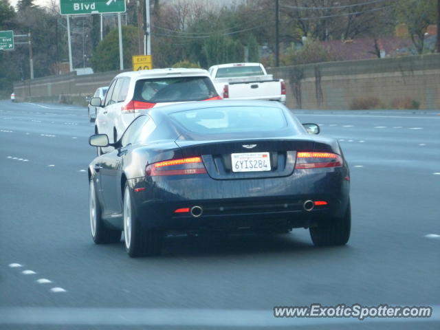 Aston Martin DB9 spotted in Fairfield, California