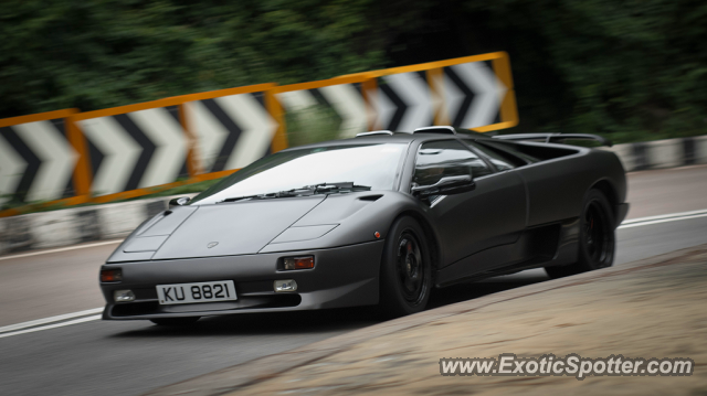 Lamborghini Diablo spotted in Hong Kong, China