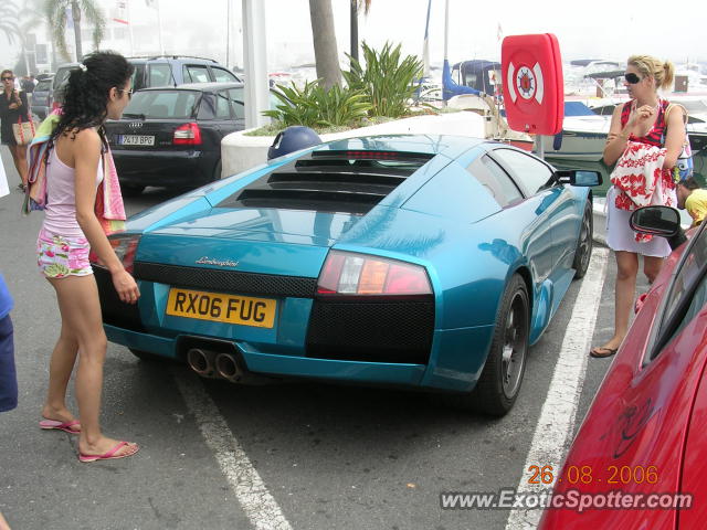 Lamborghini Murcielago spotted in Peurto banus, Spain